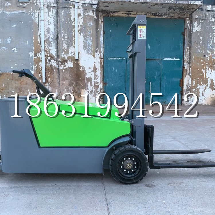 云林县小型电动叉车1吨2吨步行站驾式电瓶堆高充电装卸车液压升降车铲车